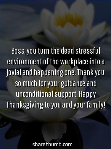 happy thanksgiving thanksgiving message from boss to employees